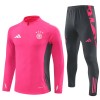 Sudadera De Entrenamiento Alemania Cremallera De Cuarto 2024-25 Rosado - Hombre